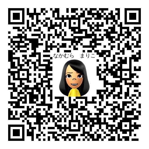 なかむら　まりこ Mii QR code