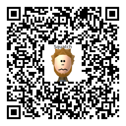 Squatch Mii QR code