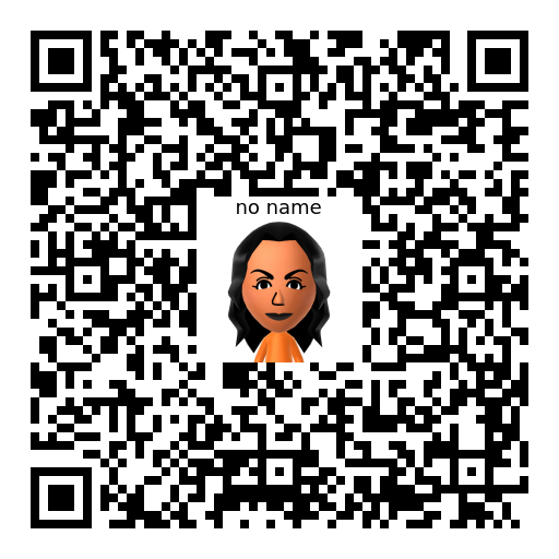 no name Mii QR code