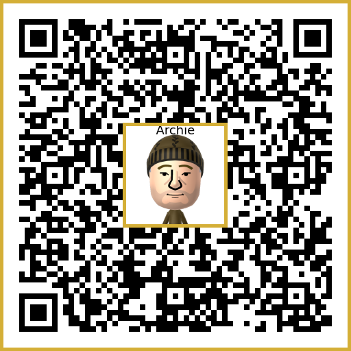 Archie Mii QR code