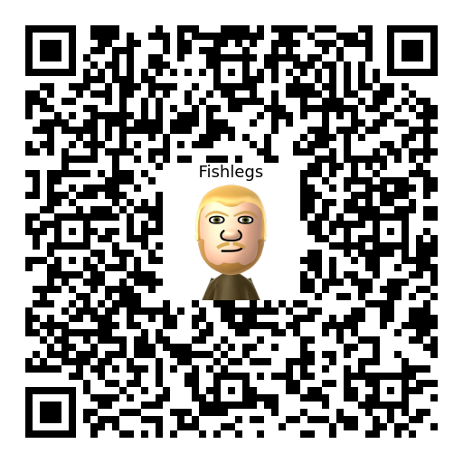 Fishlegs Mii QR code