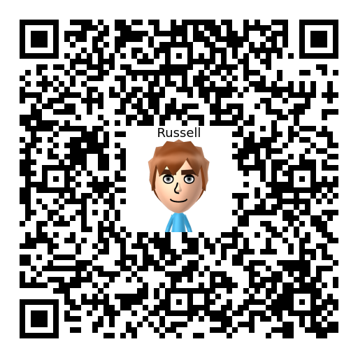 Russell Mii QR code