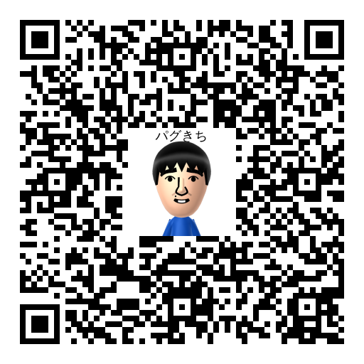 パグきち Mii QR code