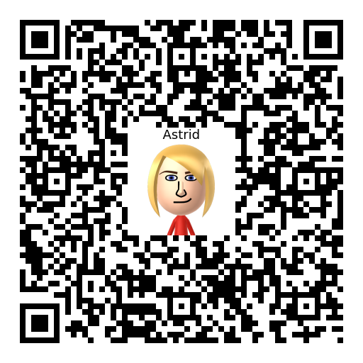 Astrid Mii QR code