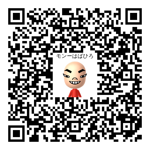 モンーはばひろ Mii QR code