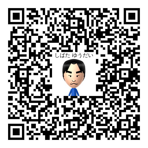 しばた ゆうだい Mii QR code