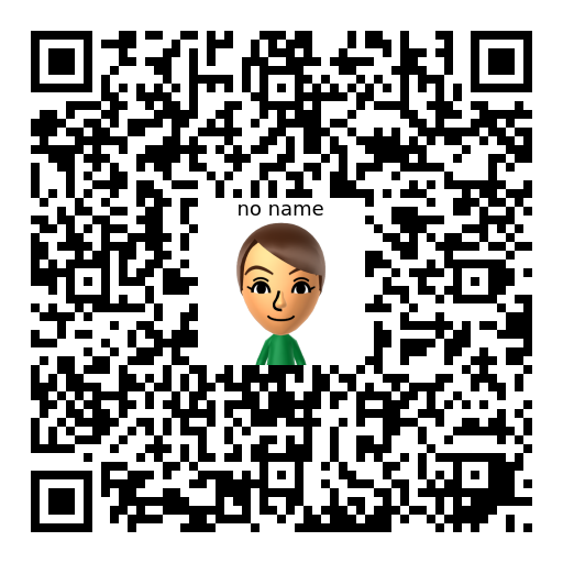 no name Mii QR code