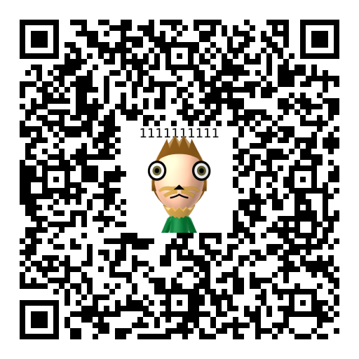 1111111111 Mii QR Code & Download - InfiniMii