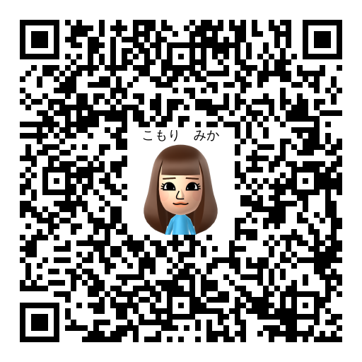 こもり　みか Mii QR code