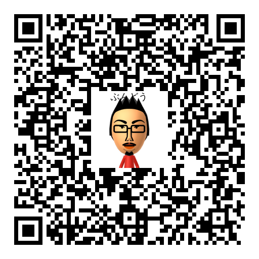 ぶんどう Mii QR code