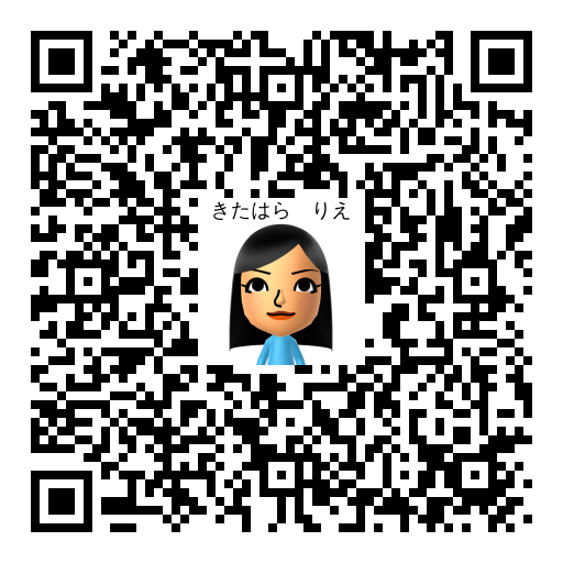 きたはら　りえ Mii QR code