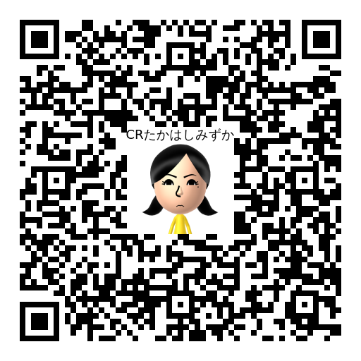 CRたかはしみずか Mii QR code