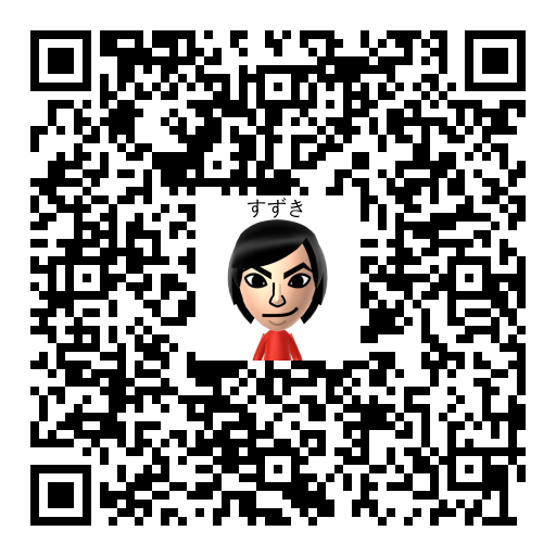 すずき Mii QR code