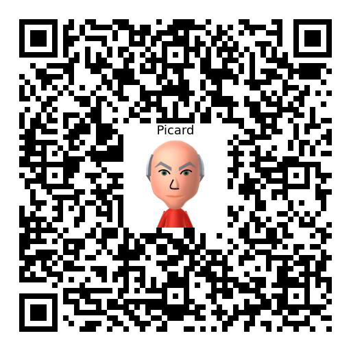 Picard Mii QR code