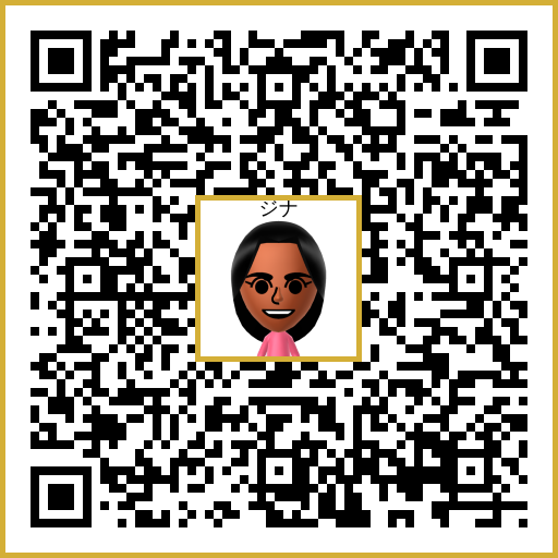 ジナ Mii QR code