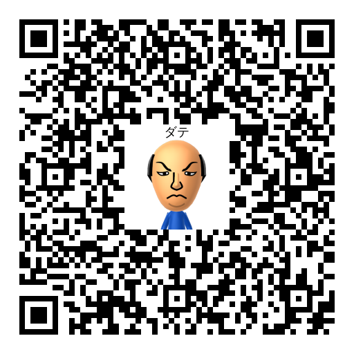 ダテ Mii QR code