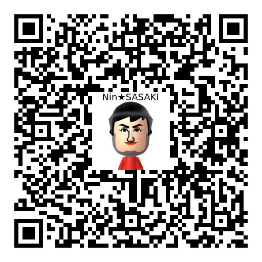 Nin★SASAKI Mii QR code