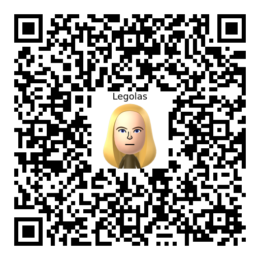 Legolas Mii QR code