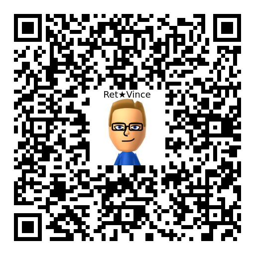 Ret★Vince Mii QR code