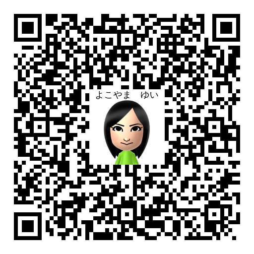 よこやま　ゆい Mii QR code