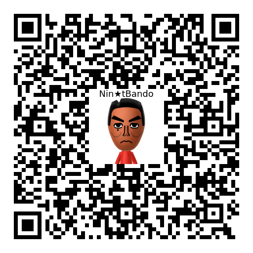 Nin★tBando Mii QR code