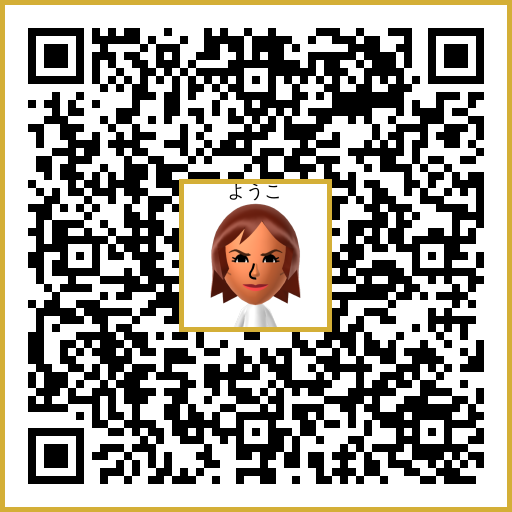 ようこ Mii QR code