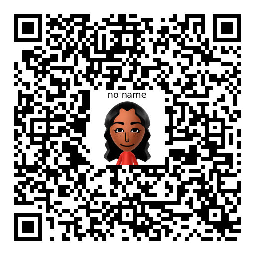 no name Mii QR code