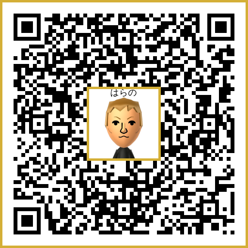 はらの Mii QR code