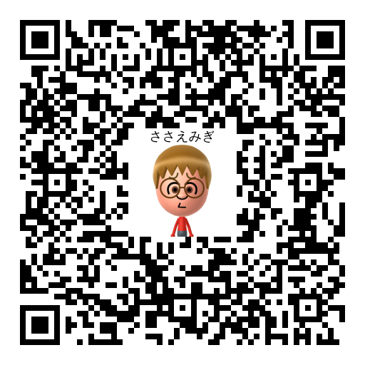 ささえみぎ Mii QR code