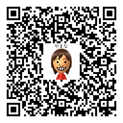 やまな Mii QR code