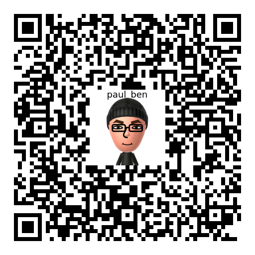 paul_ben Mii QR code