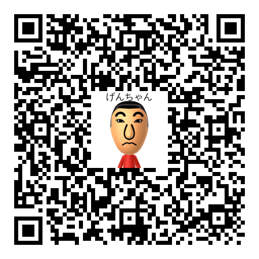げんちゃん Mii QR code