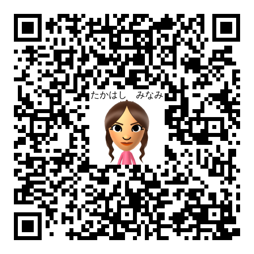 たかはし　みなみ Mii QR code