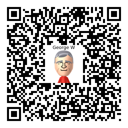 George W Mii QR code