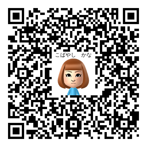 こばやし　かな Mii QR code