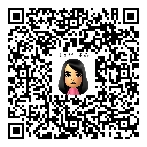 まえだ　あみ Mii QR code