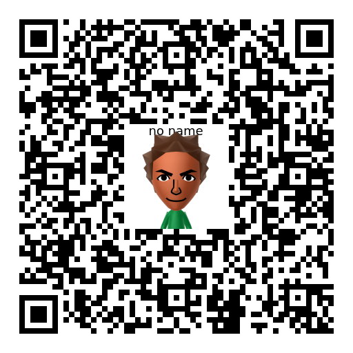 no name Mii QR code