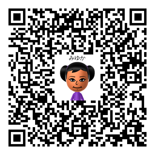 みゆか Mii QR code