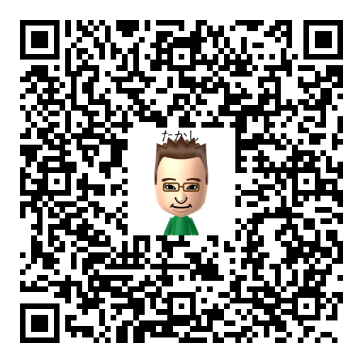 たかし Mii QR code