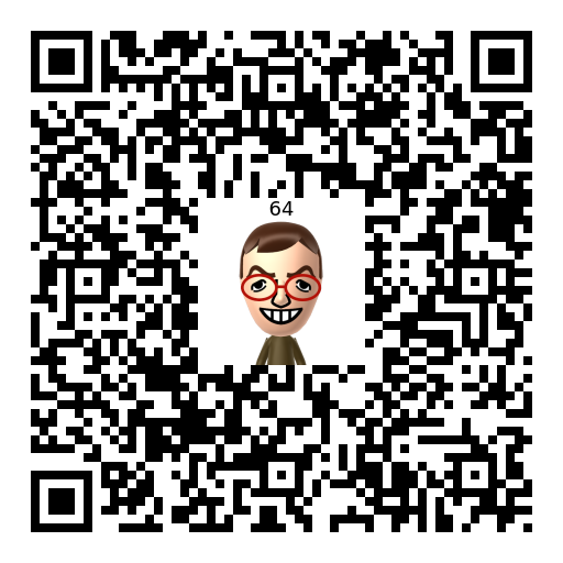 64 Mii QR code
