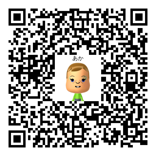あか Mii QR code