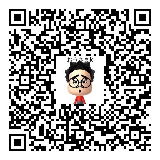 おうさまk Mii QR code