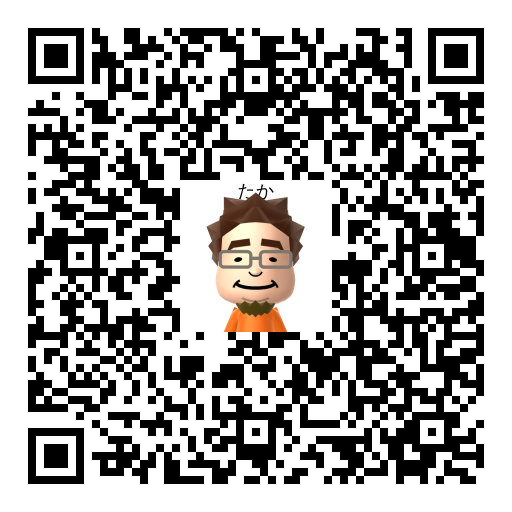 たか Mii QR code