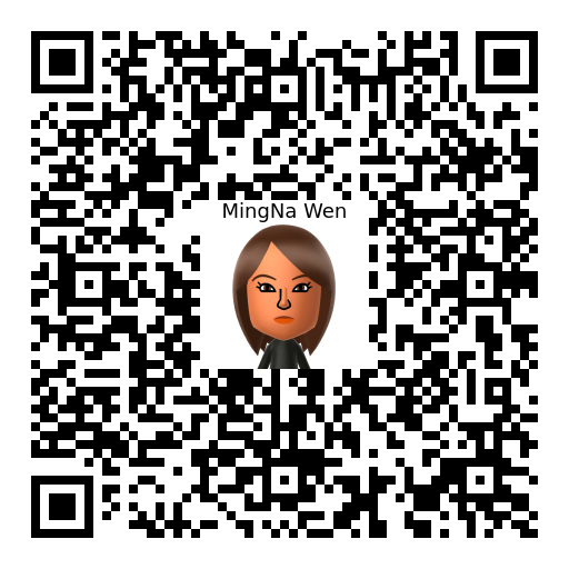 MingNa Wen Mii QR code