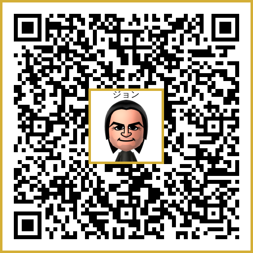 ジョン Mii QR code