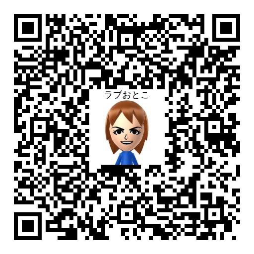 ラブおとこ Mii QR code