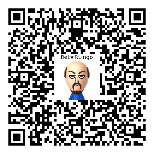 Ret★RLingo Mii QR code