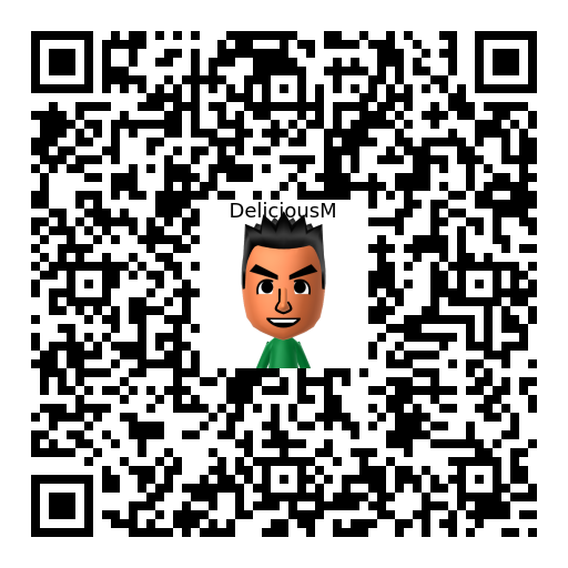 DeliciousM Mii QR code