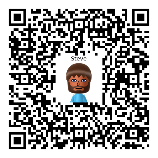 Steve Mii QR code