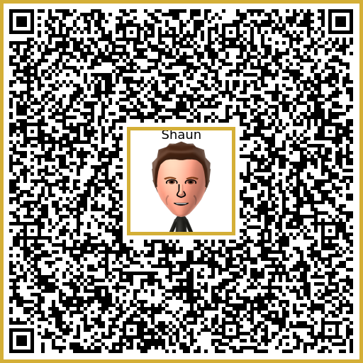 Shaun Mii QR code
